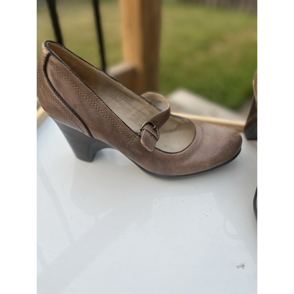 Women's Light brown leather upper NATURALIZER / shoes , 8,5 M - Picture 3 of 13